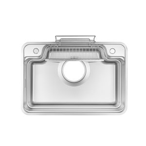 Chậu rửa bát 1 hố hàn quốc r7048ts