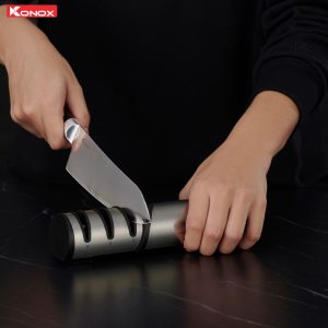 Alternative view of Dụng cụ mài dao 3 khe Konox Knife Sharpener