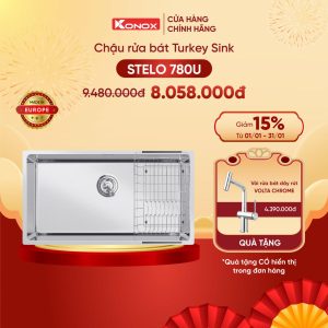 Alternative view of Chậu rửa bát Turkey Sink STELO 780U